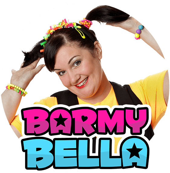 Birthday Party entertainer, Sheffield Magician and children's entertainer Barmy Bella smiling